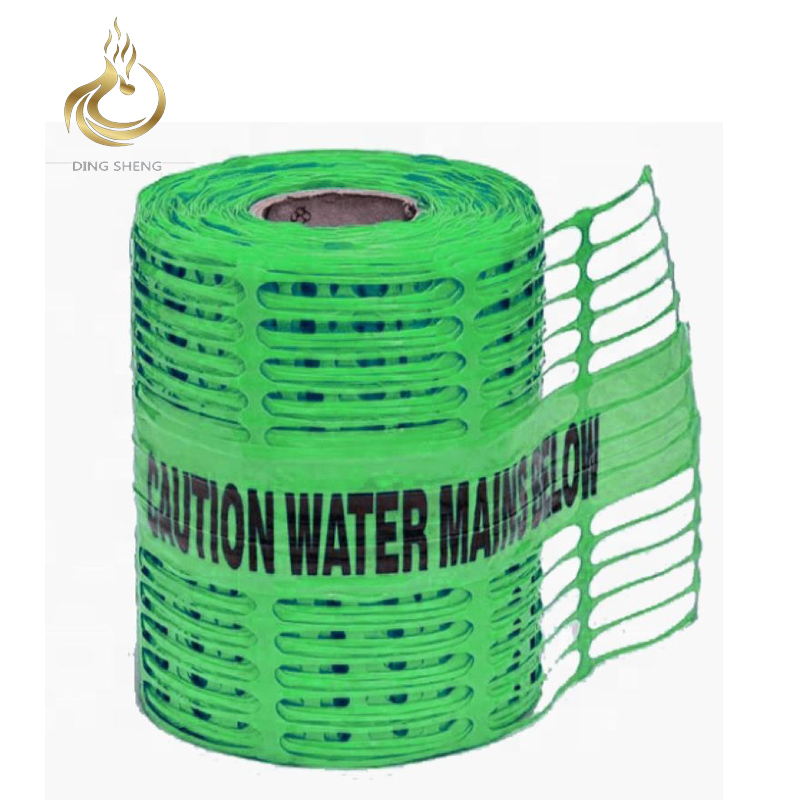Detectable Warning Mesh Safety Fence HDPE Electrical Cable Warning Tape Cable Protection Underground