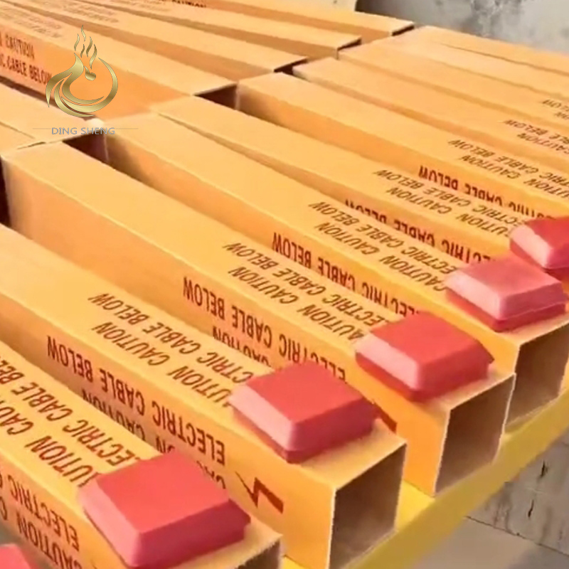 FRP/GRP Warning Pile Production