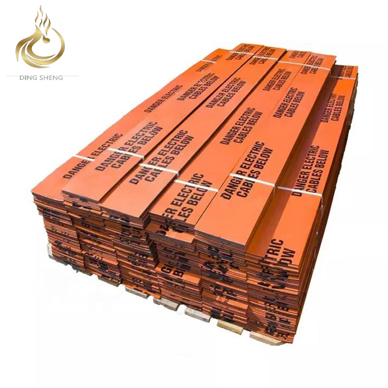 Underground Warning Cable protection tile Electrical Marker Barrier Cable protection tile